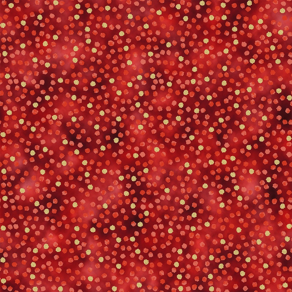 SALE-Holiday Sweets Christmas Red/Gold