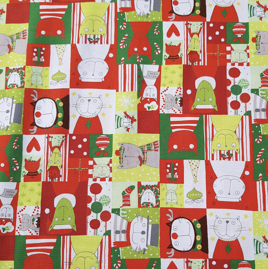 SALE-Kitty Kristmas Red