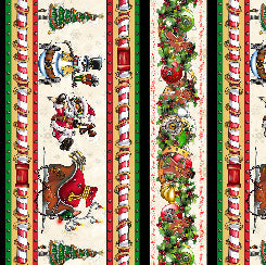 SALE-Steampunk Christmas Christmas Stripe