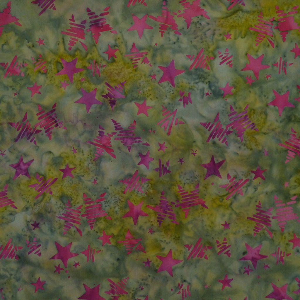 Tiger Lilly Silt Pink Batik