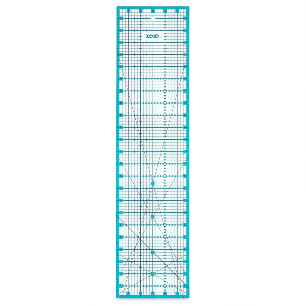 ZOID 6in x 24in Non-Slip Ruler