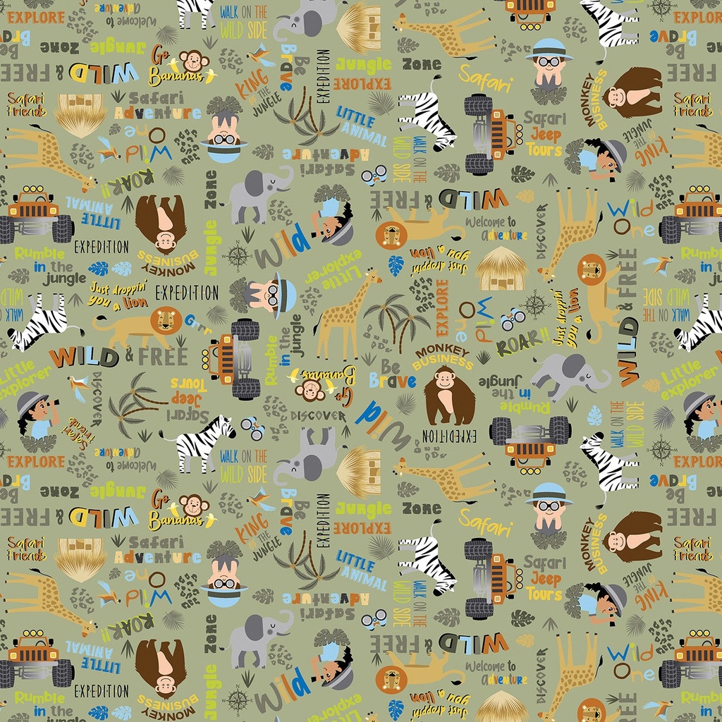 Safari  On Safari Words Olive