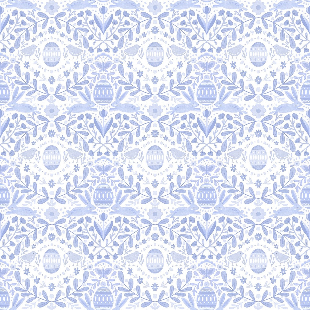 White Easter Folk Art