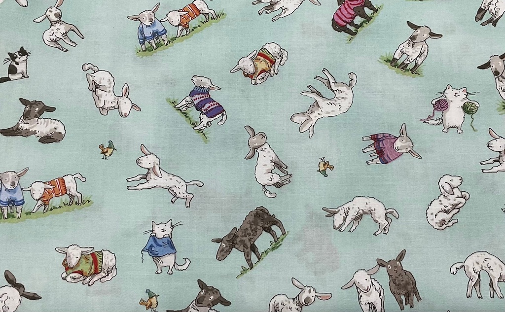 SALE - Fair Isle Friends Light Teal
