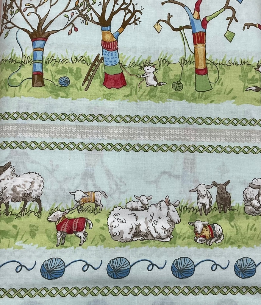 SALE - Fair Isle Friends Light Teal