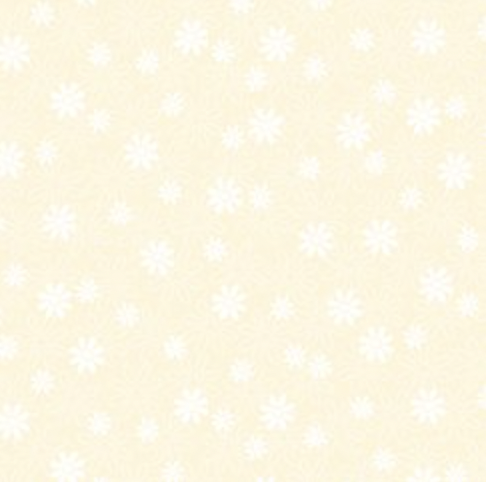 Quilting Illusions Floral Ecru