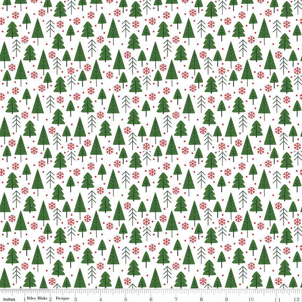 The Magic of Christmas Trees White