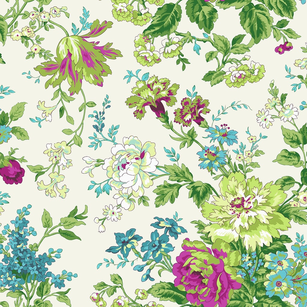 Bouquets Cream - Marcus Fabrics