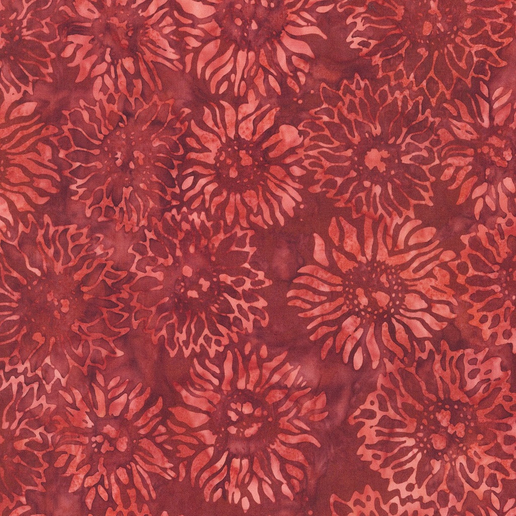 Brick Sunflower Batik