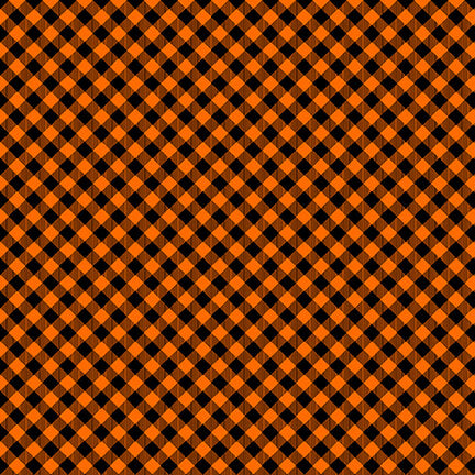 Cheleas Checks Orange/Black