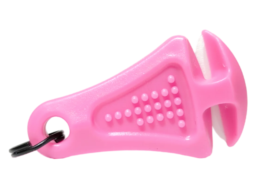 Thread Cutterz Ceramic Blade Zipper Pull Pink