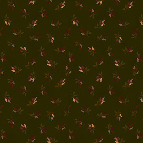 Chocolate Covered Cherries Sprigged Blooms Chocolate