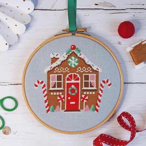 [GBCK-14] Gingerbread Cottage - Cross Stitch Kit