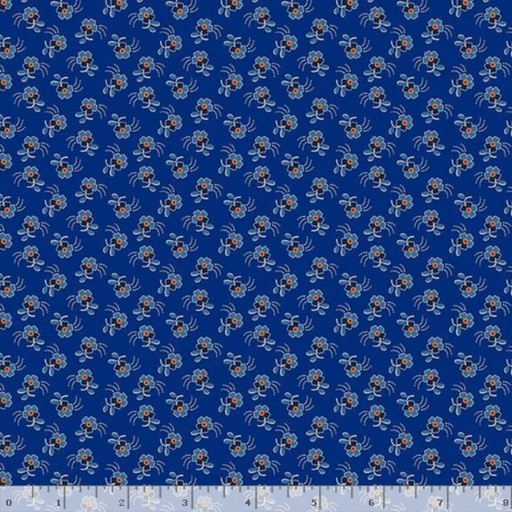 [R171090D-Blue] 19th Century Sparkler - Dandy Flower Blue
