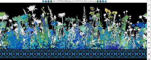 [1-IDC-2] I Dream in Color - Border - Blue