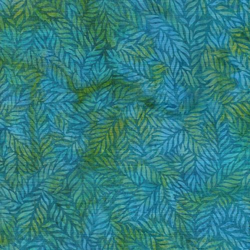 [112411525] Mini Tossed Leaves-Blue Morning Glory
