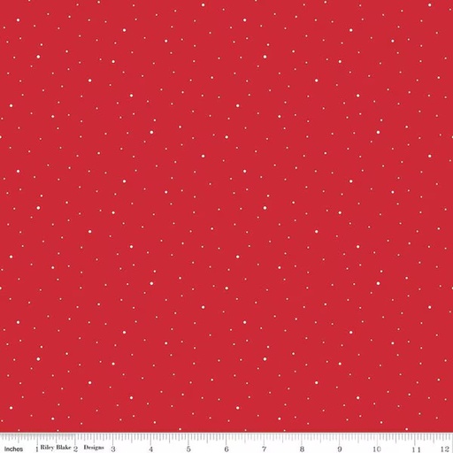 [C640-RILEYRED] Dapple Dot Color Red