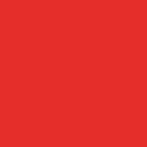 [C120-Redhen] Confetti Cotton Solid Red Hen
