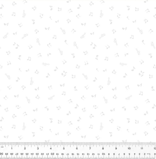 [54612-1] Frosting, Improvisation, White on White, Cotton