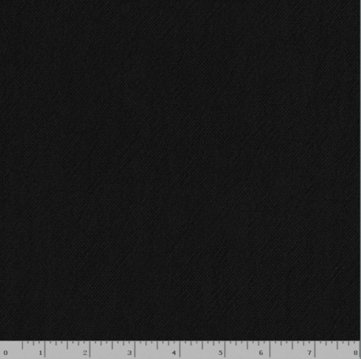 [WR98203-0112] Woven Solid - Black Basecloth