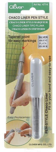 [4714CV] Chaco Liner Pen Style Silver