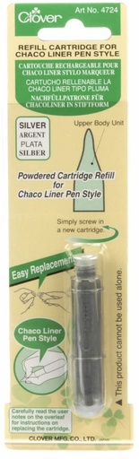 [4724CV] Chaco Liner Pen Chalk Refill Silver