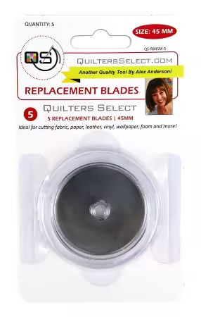 [QS-RB45M-5] Quilter's Select Rotary Blade - 45mm - 5pk