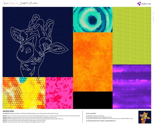 [DB26] Giraffe Panel - On Safari