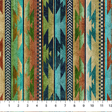 [DP28241-37] Sedona Spirit - Navajo Stripes Multi