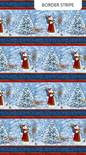 [DP28213-48] St. Nicholas Border Stripe