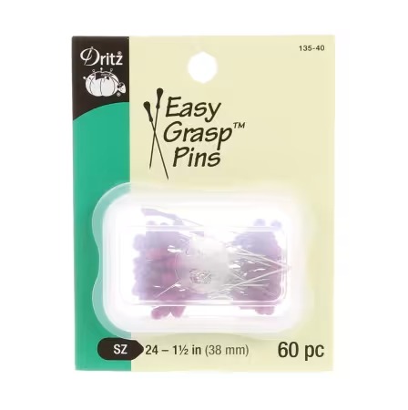 [3037D] Pearl Head Pins - 1.5in