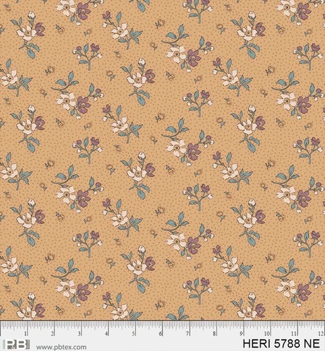 [HERI 5788NE] Spaced Floral - The Heritage Collection