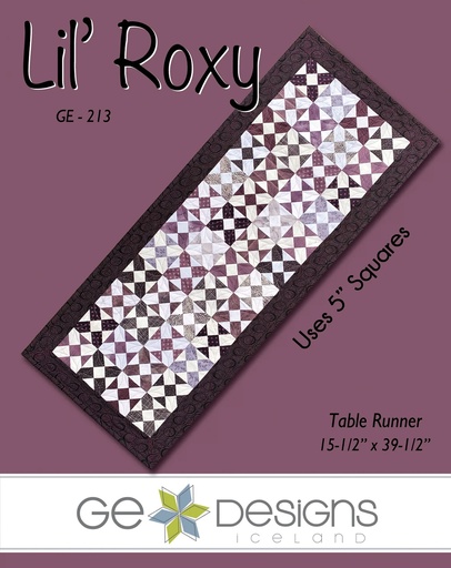 [GE-213] Lil' Roxy - Table Runner Pattern 213