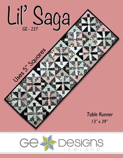 [GE-237] Lil' Saga - Table Runner Pattern 237