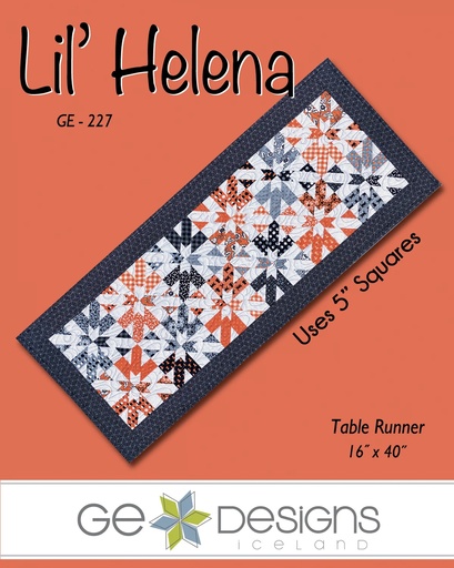 [GE-227] Lil' Helena - Table Runner Pattern 227