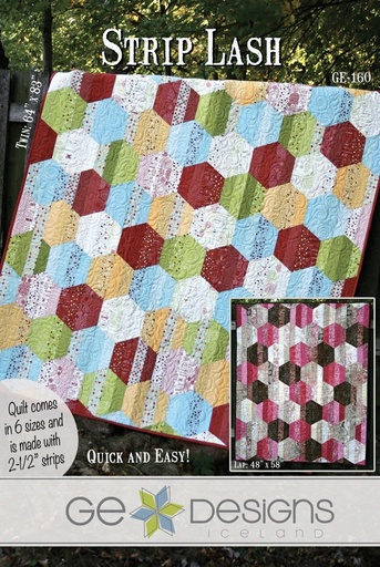 [GE-160] Strip Lash - Quilt Pattern