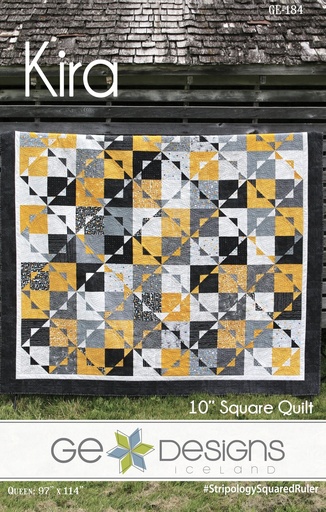 [GE-184] Kira - 10" Square Quilt Pattern