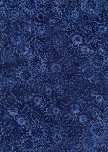 [Tonga-B3321] Aster Floral Tonga-3321 Denim