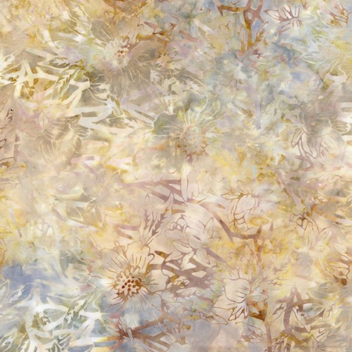 [Tonga-B1763] Stamped Flowers on Branches Tonga-B1763 Sunrise