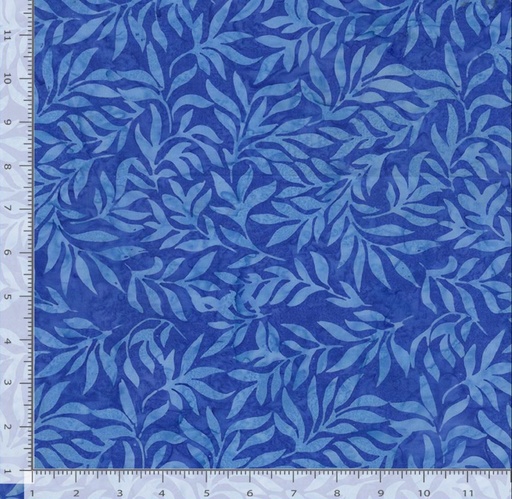[Tonga-B8630] Soothing Leaves Tonga-B8630 Cobalt