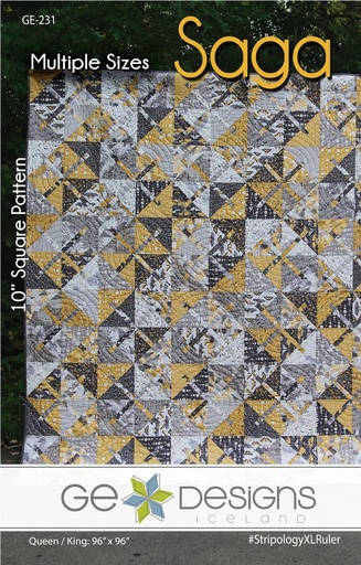 [GE-231] Saga - 10" Square Pattern