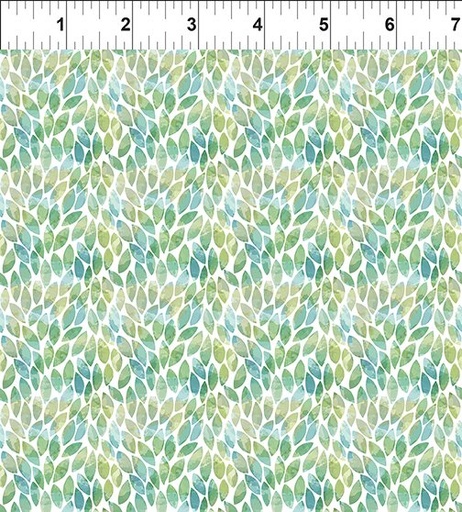 [8BF-1] Butterfly Fantasy - Leaves - Green