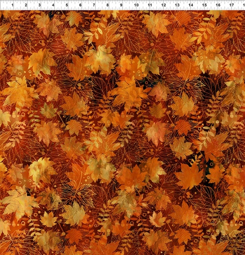 [2FLS-2] Falling Leaves - Collage - Rust
