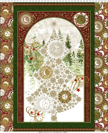[1WS-1M] Winter Solstice II - Panel - Multi - Metallic