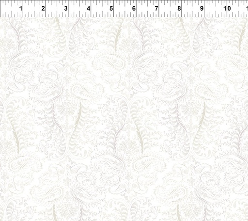 [12DD-1] Daydreams - Tonal Paisley - Cream