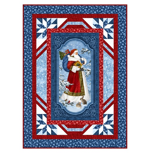 [ST Nick Crystal Kit] St Nicholas Crystal Corners Quilt Kit
