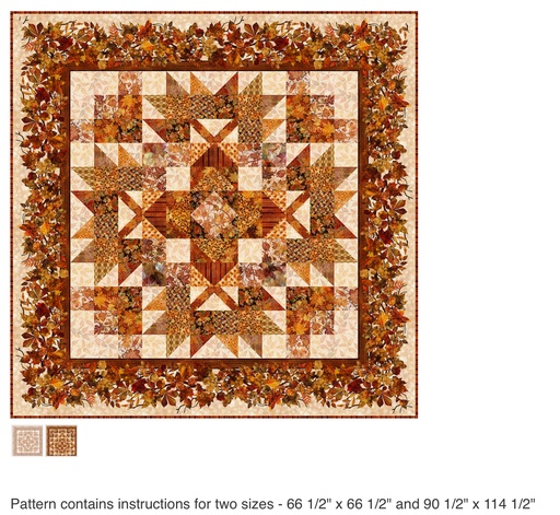 Falling Leaves Quilt Kit - Lap/ Wall