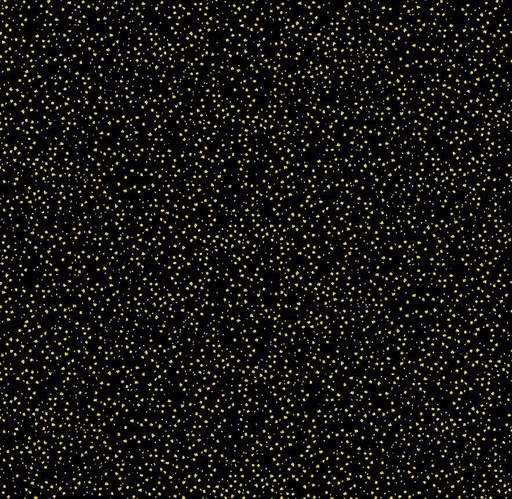 [CM3672 Black] Lotus Garden Metallic - Confetti - Black