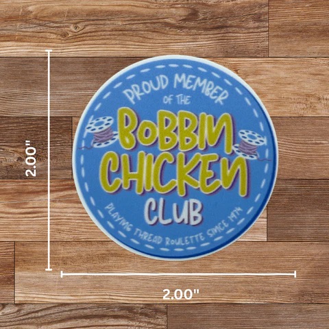 [MBQC4047] Bobbin Chicken Club Sticker