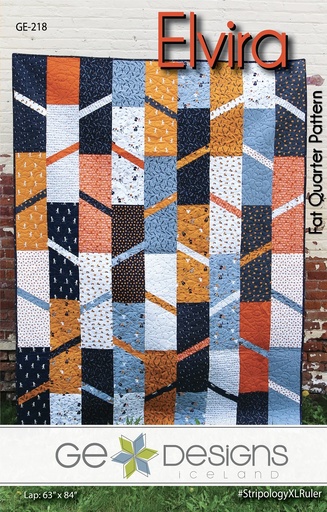 [GE-218] Elvira - Fat Quarter Pattern 218